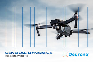 General Dynamics Mission Systems and Dedrone Enter Strategic Partnership to Provide Counter-Drone Technology to Defense and Civil Customers