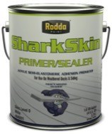 SharkSkin Primer/Sealer - a new flexible, semi-elastomeric, acrylic water-based Primer/Sealer designed to stabilize surfaces and increase the adhesion of solid top coats, such as SharkSkin Solid Hide stain.