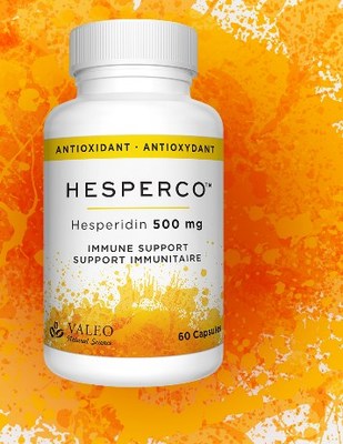 Hesperco capsules approved for sales in Canada (CNW Group/Valeo Pharma inc.)