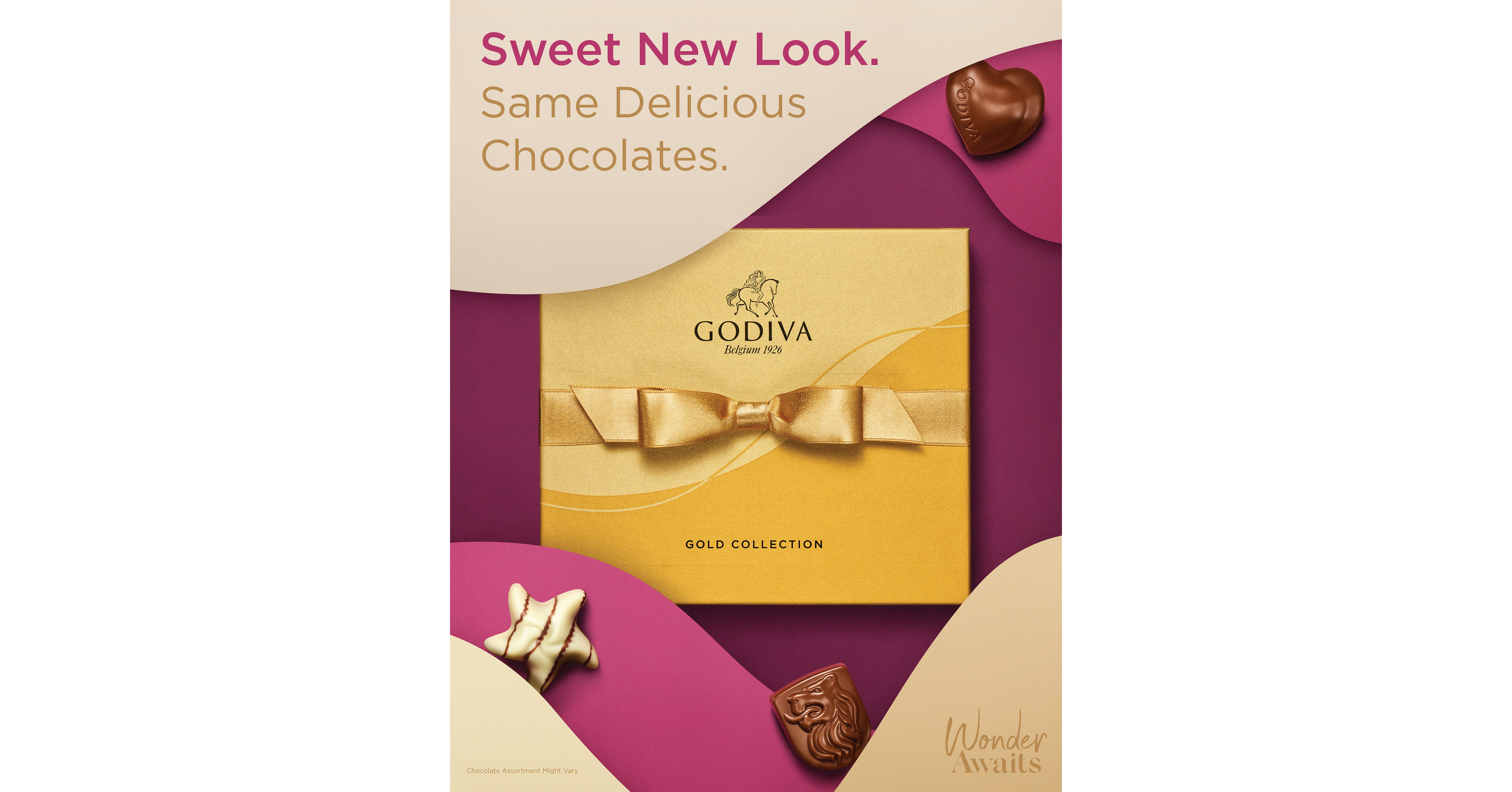 GODIVA Unveils Contemporary New Design of its Iconic Gold Collection