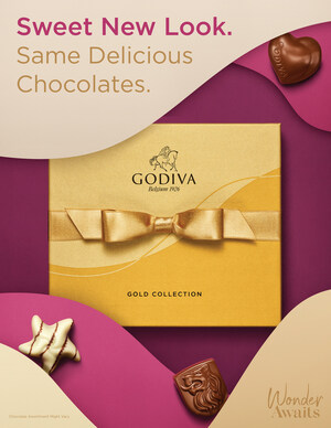 GODIVA Unveils Contemporary New Design of its Iconic Gold Collection and More Personalization for Consumers Ahead of its 95th Anniversary