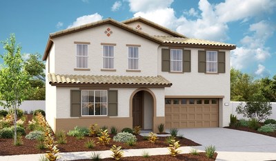 The Tourmaline plan is one of two new model homes at Richmond American’s Seasons at Westlake Village community in Stockton, CA.
