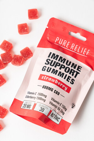 Pure Relief Launches New Immune Support Gummies