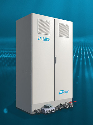 Ballard's FCwaveTM fuel cell module provides megawatts of power for marine vessels, in 200-kilowatt increments (CNW Group/Ballard Power Systems Inc.)