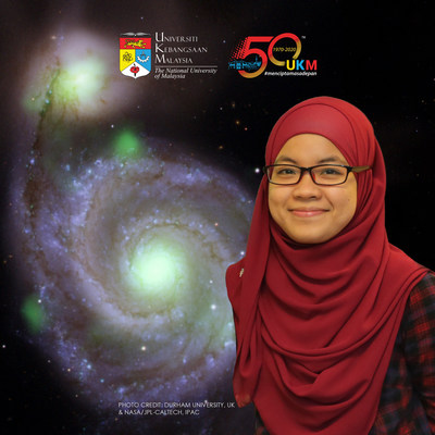 A scientist from Universiti Kebangsaan Malaysia (UKM), Dr. Adlyka Annuar, led a<br />
research that discovered two active supermassive black holes in nearby galaxies.