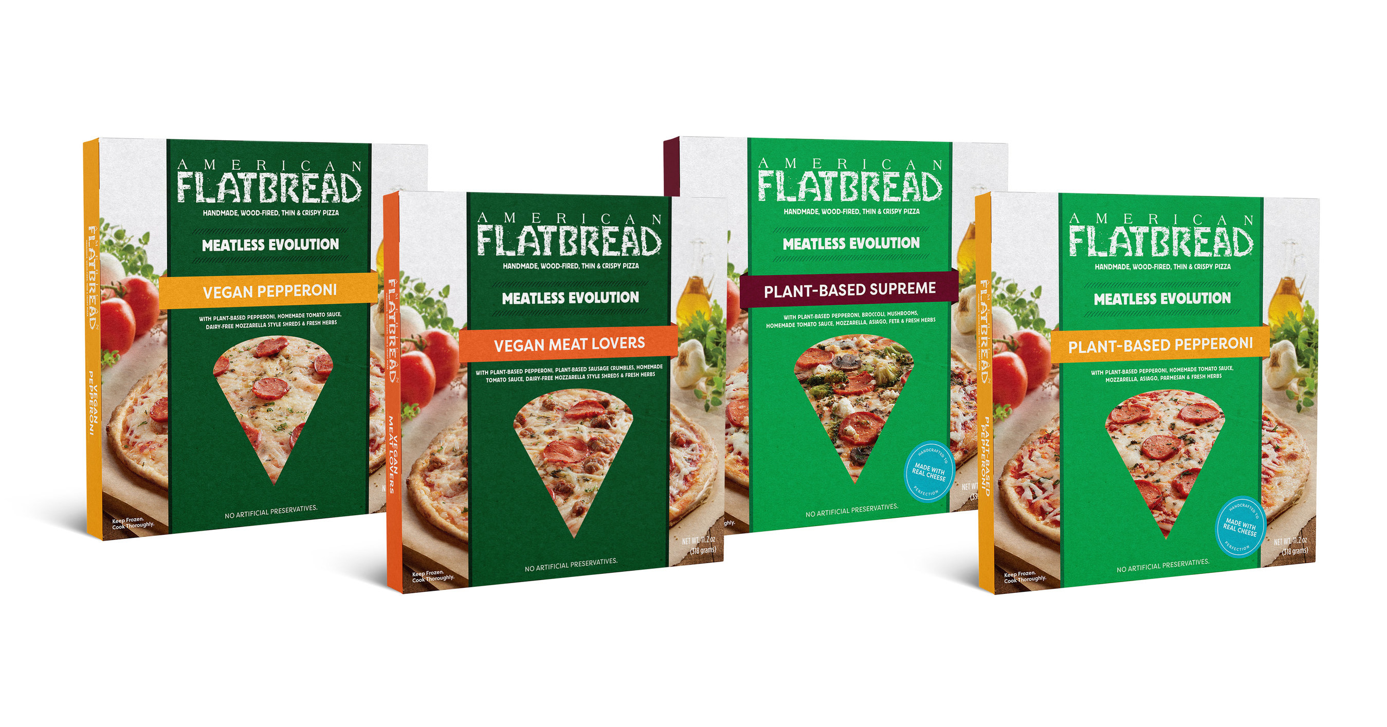 American Flatbread Launches Meatless Evolution, a New Line of Plant