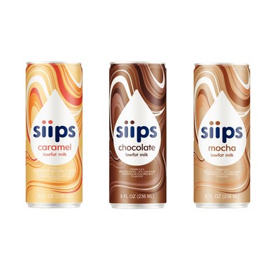 Brand new shelf-stable siips come in three delicious flavors including caramel, chocolate, and mocha. The perfect drink for those who are on-the-go!