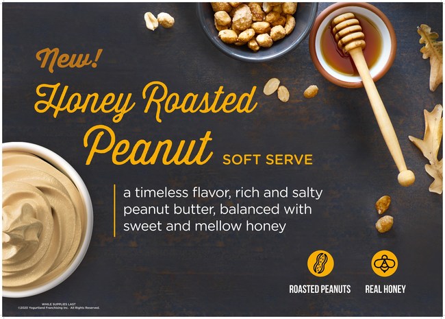 Yogurtland Announces New Honey Roasted Peanut Soft Serve