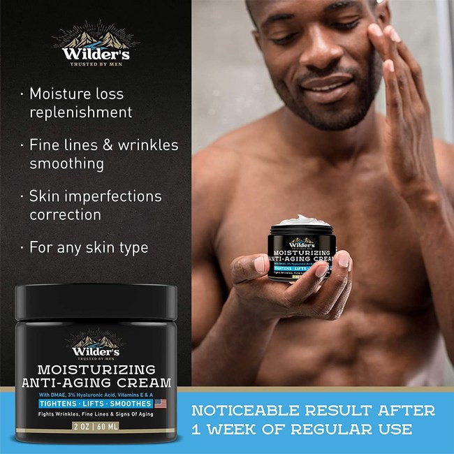 What Wilder's anti-aging facial moisturizer does