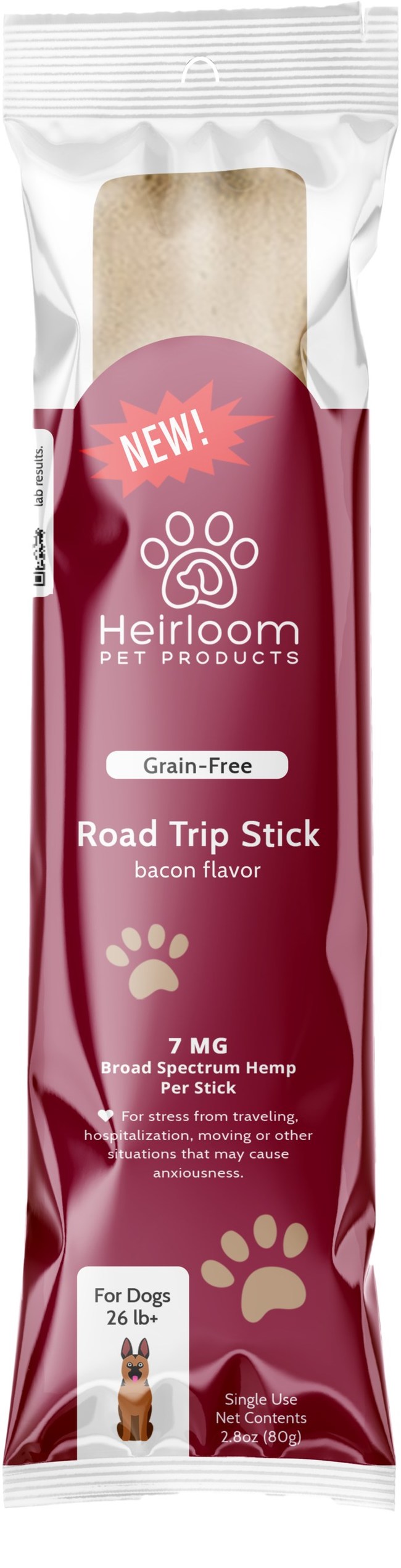Road Trip Sticks from Heirloom Pet Products help manage occasional pet anxiety due to travel or situational stress.