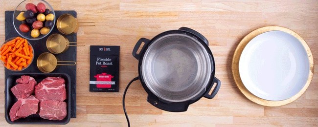 Last Bite™ makes meal prep simple with their Mainly Mains™ line. Enjoy a classic Fireside Pot Roast dish with ease.