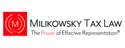 Resolving your most challenging Tax issues.  Milikowsky Tax Law has resolved over 300 cases involving business owners and audits from IRS, EDD, and CA State entities. We are your relentless advocate in the face of CA government audits.