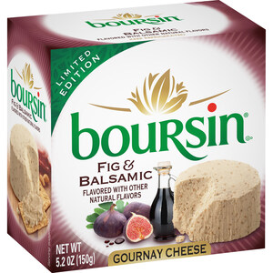 Indulge in New Boursin® Fig &amp; Balsamic Cheese, the Latest Seasonal Flavor