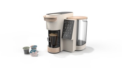 Bruvi expertly brews filter coffee, espresso, Americanos, iced coffee, infused coffee and tea plus the world’s first cold brew from a single-serve system. B-Pods® will offer super premium, ethical and sustainably sourced coffee as well as licensed brand partners.