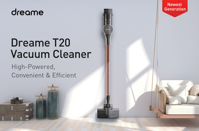 Dreame's T20 Cordless Vacuum Cleaner T20 with Long Battery Life Raises $100,000 within 32 Hours on Indiegogo