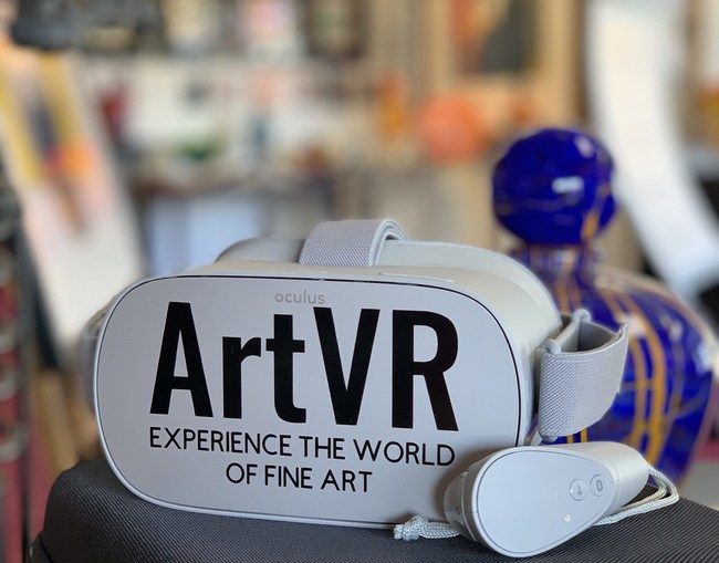 ArtVR Headset at American Fine Art, Inc.