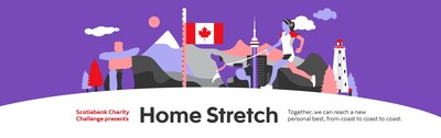 The Scotiabank Charity Challenge presents the “Home Stretch” in support of Canadian Charities (CNW Group/Scotiabank)