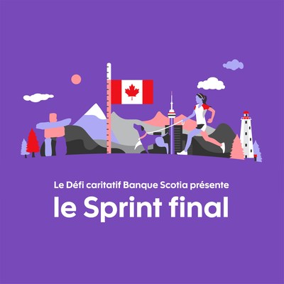 Le Défi caritatif Banque Scotia présente son « Sprint final » pour appuyer des organismes de bienfaisance canadiens (Groupe CNW/Scotiabank)