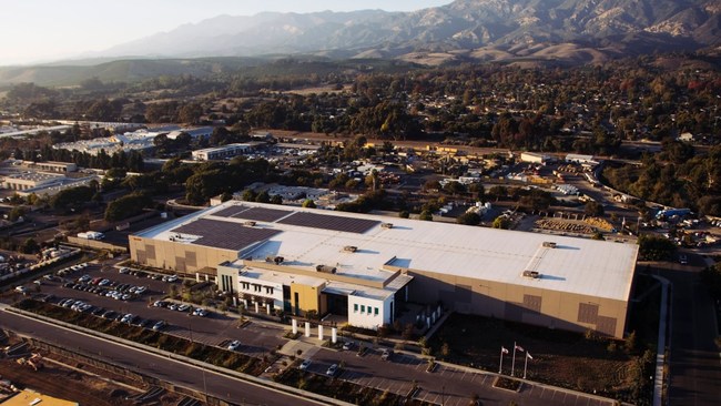 Direct Relief's California headquarters features a 155,000-square-foot pharmaceutical warehouse, the largest in the U.S. run by a charity, and includes validated cold-storage capacity to distribute vaccines and other temperature-sensitive medications. (Photo by Donnie Hedden for Direct Relief)