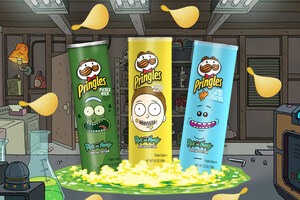 Pringles® Introduces First Ever Interdimensional Stack With Trifecta Of Collectible Rick And Morty-Inspired Flavors