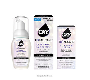 Announcing OXY® Total Care® Acne Treatments With Hyaluronic Acid For Hormonal Acne At Any Age