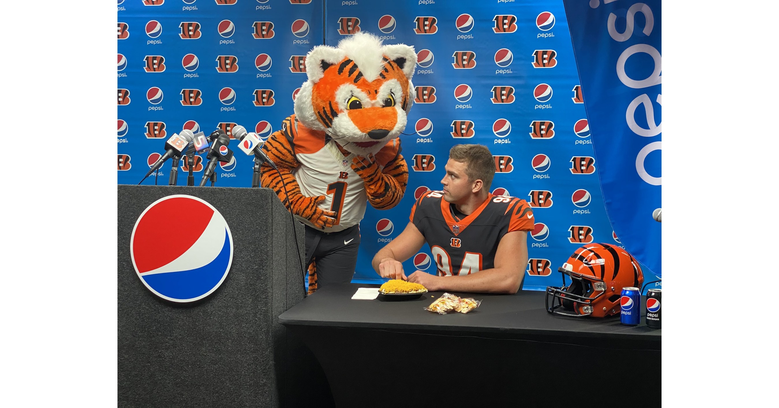 Check out Pepsi displays at - Cincinnati Bengals