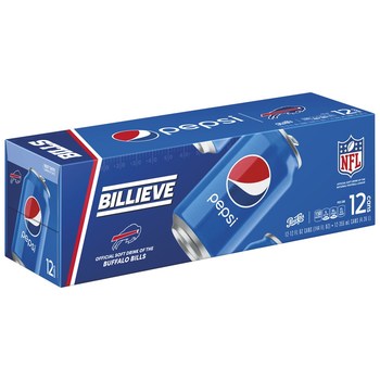 Bills X Pepsi 12 pk