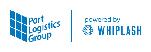 PLG/Whiplash Logo (PRNewsfoto/Port Logistics Group)