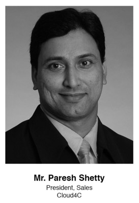 Mr. Paresh Shetty, President Sales, Cloud4C (PRNewsfoto/Cloud4C)