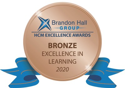 Brandon Hall Group Excellence in Learning Bronze Medal (CNW Group/FP Canada)