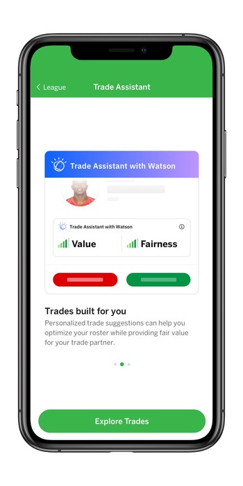 Ibm And Espn Announce New Feature In Fantasy Football App That Uses Artificial Intelligence From Ibm Watson To Create Fair Trades