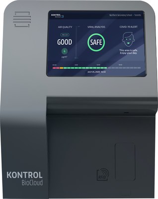 Kontrol BioCloud Sensor. (CNW Group/Kontrol Energy Corp.)