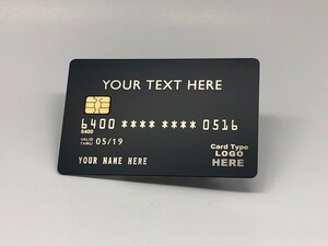 Metal Credit Card Manufacturer Reports Popularity of Custom, Numberless Cards