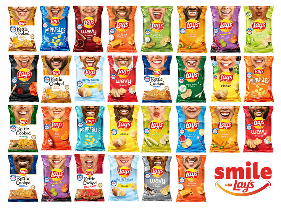 Smiles for Miles of Aisles Millions of Smiles Return to Stores via Lay's® Potato Chip Bags