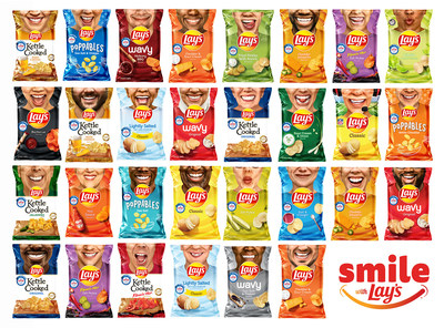 Lay’s transforms millions of potato chip bags to feature the real smiles of 30 “Everyday Smilers” to benefit Operation Smile, with proceeds up to $1 million.