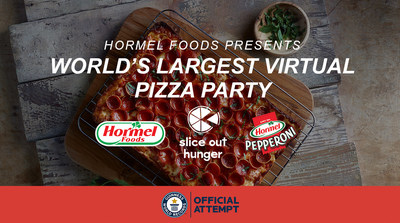 World's Largest Virtual Pizza Party