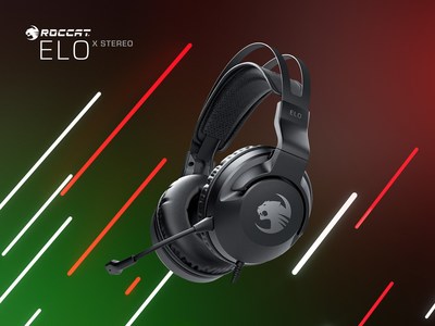 The new ROCCAT Elo X Stereo cross-platform gaming headset delivers supreme stereo sound, impressive comfort and cross-platform compatibility at a stunning value.
