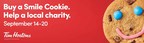Tim Hortons® Smile Cookie Campaign is Back - Supporting over 550 Charities Across Canada