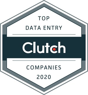 New List of Top 50 Data Entry Companies in 2020 Announced by B2B Ratings and Reviews Firm Clutch