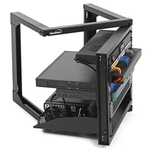 NavePoint Introduces a Full Line of Swing Gate Wall-Mount Network Racks for Easy Access to Rack-Mounted Equipment, From All Sides
