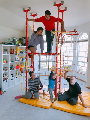 Brainrich Kids at home play gyms empower entire families!