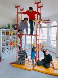Brainrich Kids at home play gyms empower the whole family.