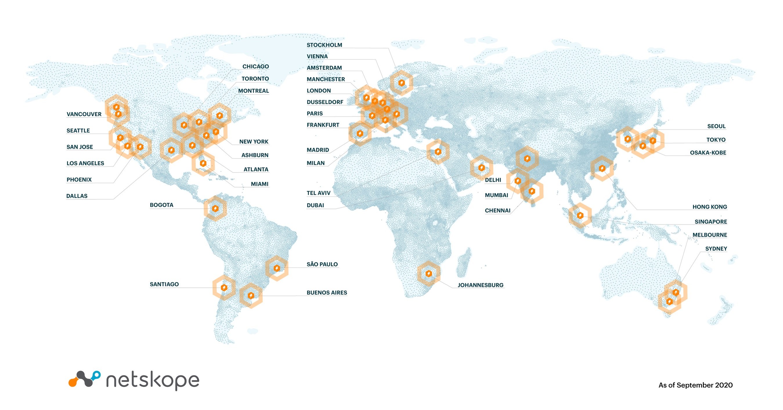Netskope's NewEdge the Most Wellconnected Network for Cloud