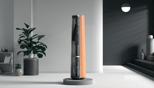 An Elegant Entryway Organizer That Uses a PCO and UVC System to Sanitize Everyday Items, Before They Enter The Home
