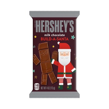 HERSHEY’S Milk Chocolate Build-A-Santa.