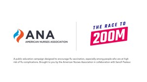 The American Nurses Association and Rita Wilson Launch "The Race to 200M," a National Program to Increase Urgency of Flu Vaccinations Among Those Most Vulnerable to Influenza and Its Complications