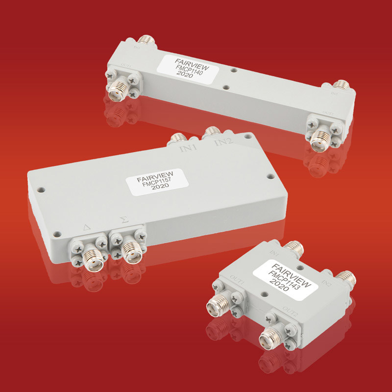 Fairview Microwave Releases New RF Hybrid Couplers Ideal for Wide Band
