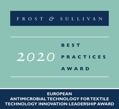 2020 European Antimicrobial Technology for Textile Technology Innovation Leadership Award