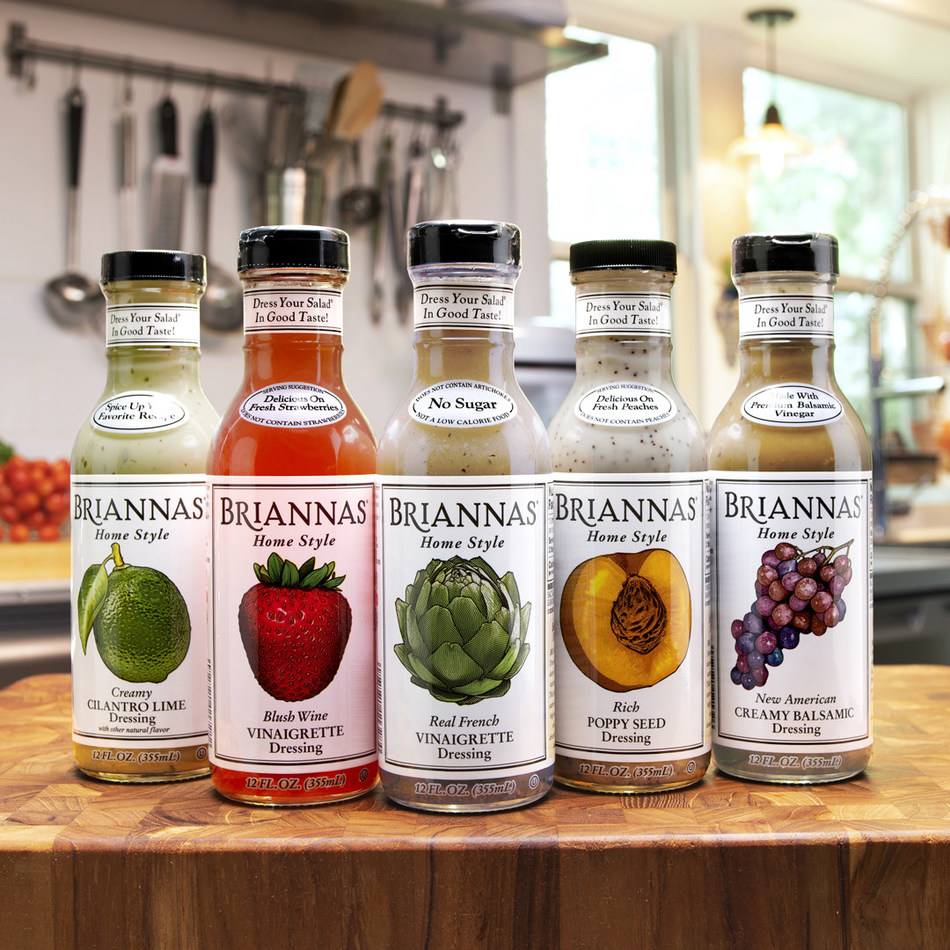 BRIANNAS Fine Salad Dressings Launches Online Store