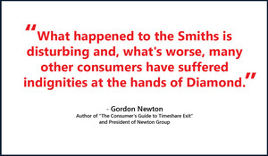 Newton Group Provides Access To Justice For Consumer Who Was Manipulated By Diamond Resorts Into Buying $56,000 In Timeshare Points